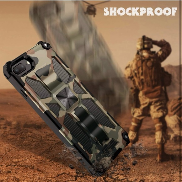 HvaMo Case for iPhone 8 Case iPhone 7 Case iPhone SE 2020 Case Kickstand - Picture 7 of 11